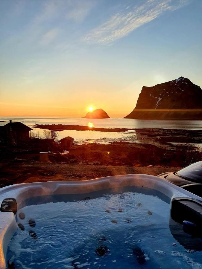 Explorers Cabin Lofoten Offersoya Esterno foto