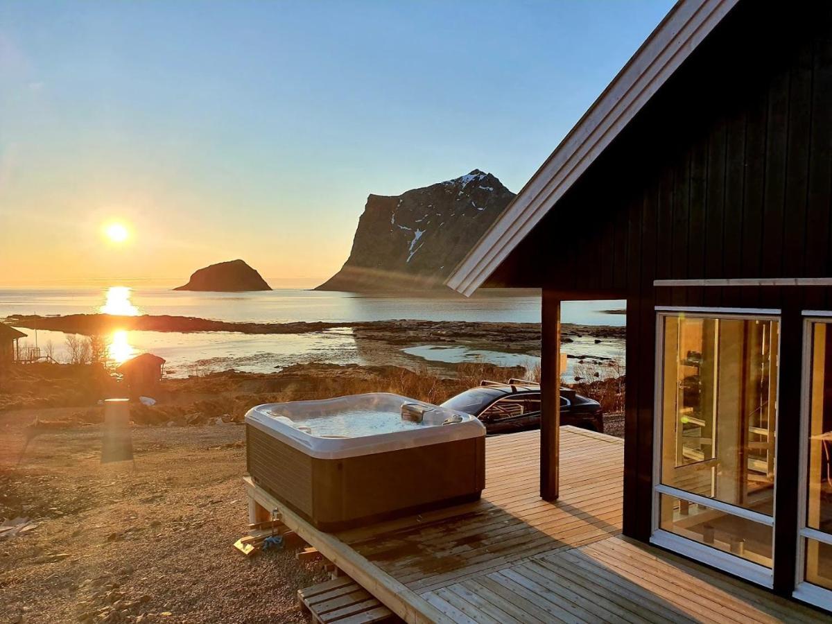 Explorers Cabin Lofoten Offersoya Esterno foto