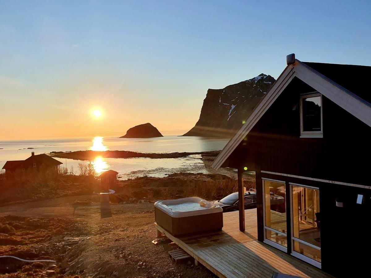 Explorers Cabin Lofoten Offersoya Esterno foto